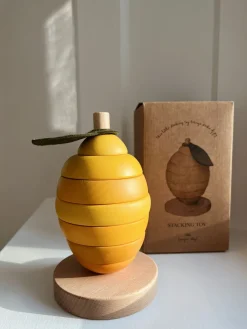 Konges Sløjd Stable Legetøj - Lemon* Pusler & Spil