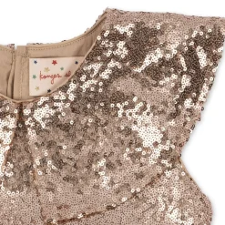 Konges Sløjd Starla Pailletkjole - Gold Blush*Born Kjoler & Nederdele