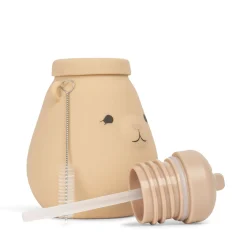 Konges Sløjd Teddy Drikkedunk I Silikone - Shell* Drikkedunke & Madkasser