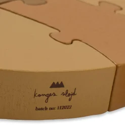 Konges Sløjd Traepuslespil Med Tal - Lemon* Pusler & Spil