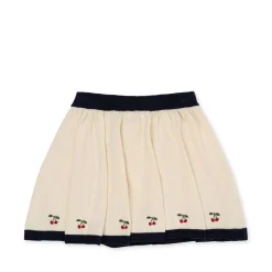 Konges Sløjd Venton Striknederdel - Off White*Born Kjoler & Nederdele