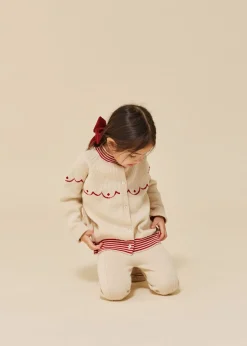 Konges Sløjd Whamie Strikkede Bukser - Off White*Born Bukser & Shorts