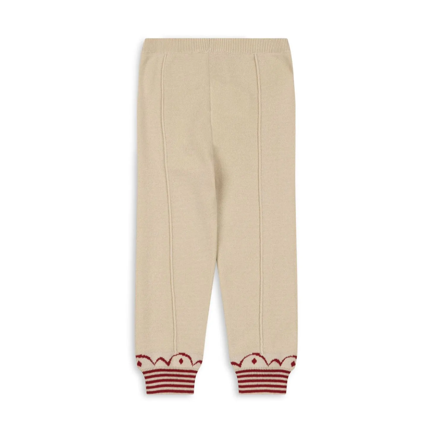 Konges Sløjd Whamie Strikkede Bukser - Off White*Born Bukser & Shorts