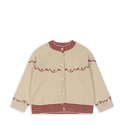 Konges Sløjd Whamie Strikket Cardigan - Off White*Born Cardigans