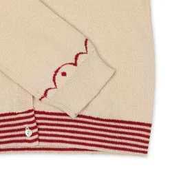 Konges Sløjd Whamie Strikket Cardigan - Off White*Born Cardigans