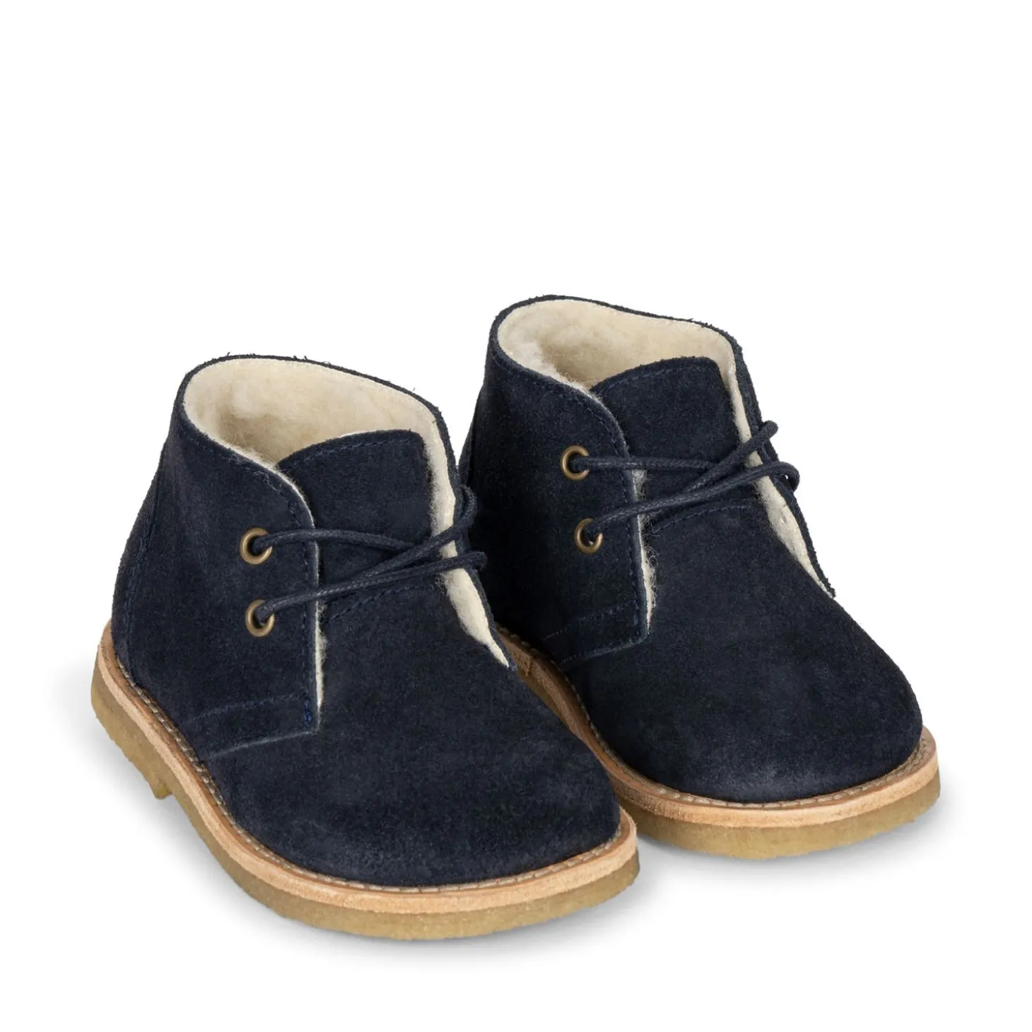 Konges Sløjd Woolie Suede Desert Støvler Tex - Blue Nights*Born Prewalkers