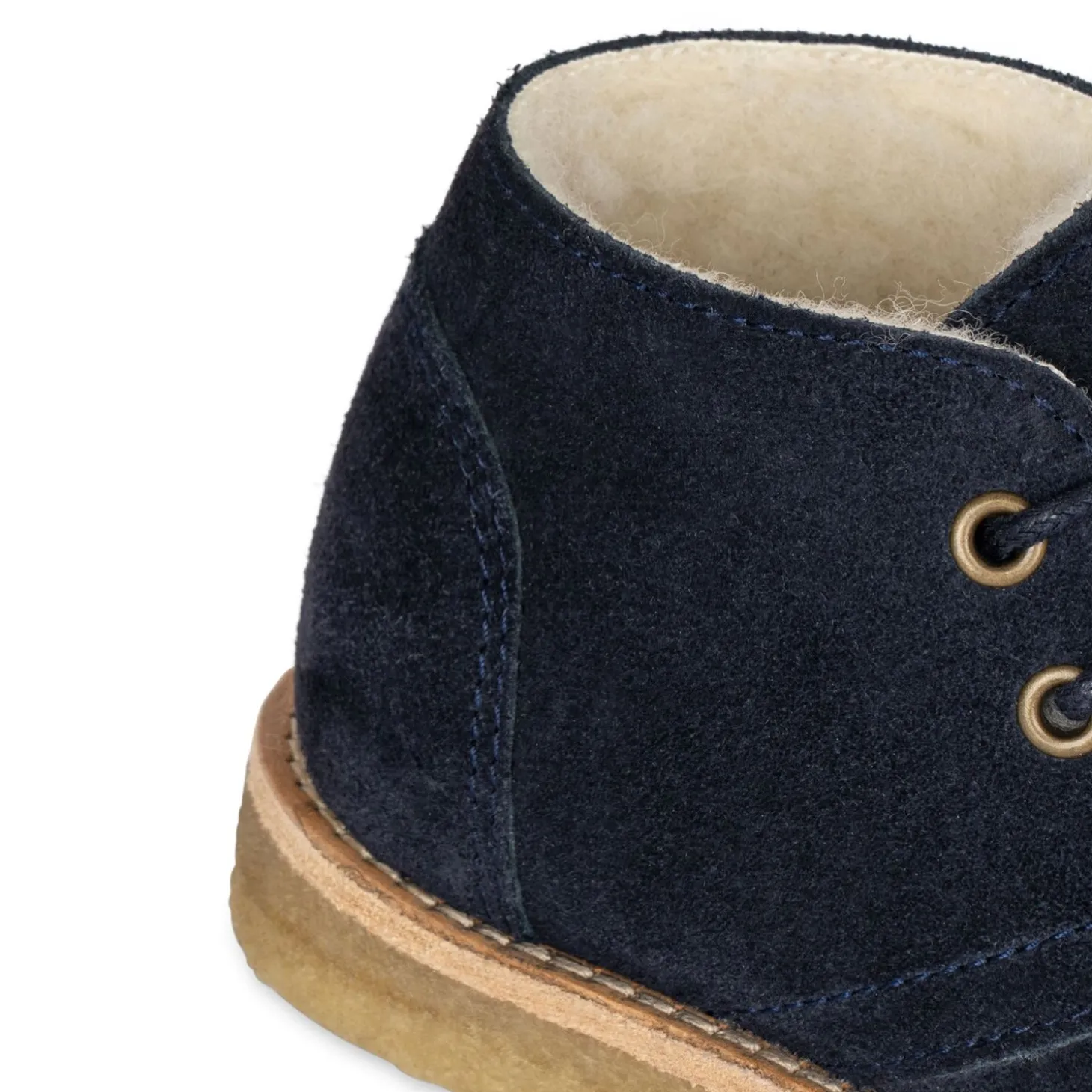 Konges Sløjd Woolie Suede Desert Støvler Tex - Blue Nights*Born Prewalkers