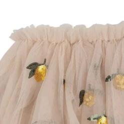 Konges Sløjd Yvonne Nederdel - Lemon Sequin*Born Kjoler & Nederdele